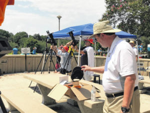 Eclipse photos on display at the World of Energy