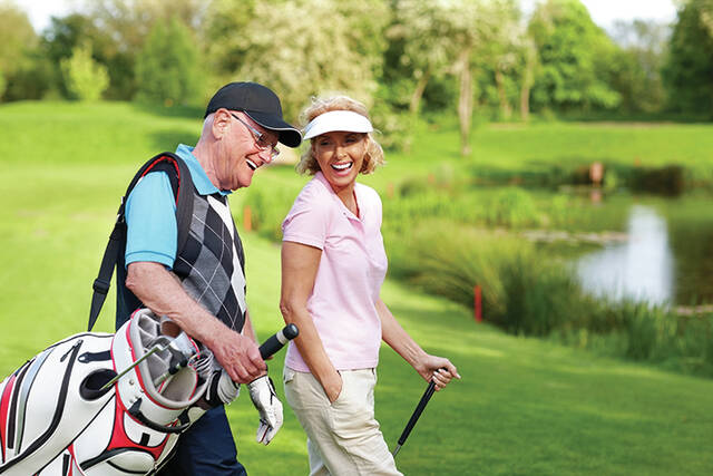 131555822_web1_FP255825
Seniors who play golf, particularly those who walk the course instead of using a cart to get around, can reap the rewards of walking, including improved cardiovascular health. (File photo).