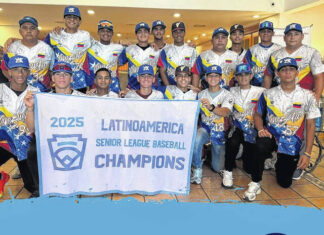 
			
				                                The Cacique Mara Little League team from Venezuela will not be participating in the Senior League Baseball World Series after being denied visas. (Courtesy photo).
 
			
		