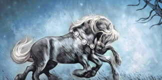 
			
				                                Odins eight-legged horse, Sleipnir.
                                 Courtesy photo

			
		