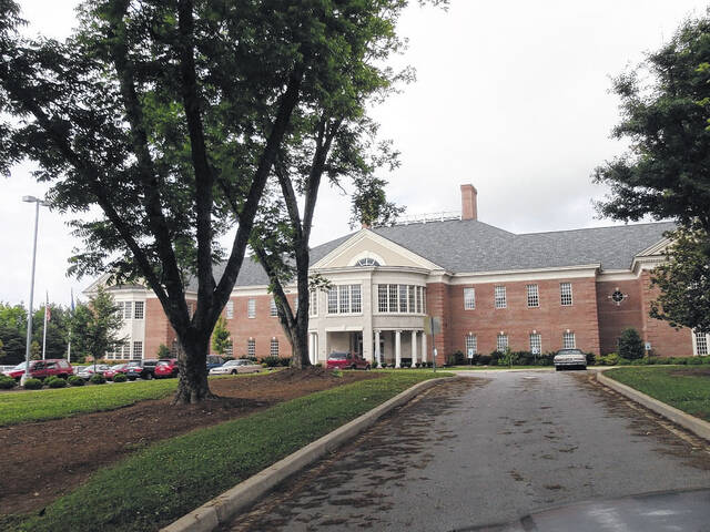 The Capt. Kimberly Hampton Memorial library in Easley. (File photo)