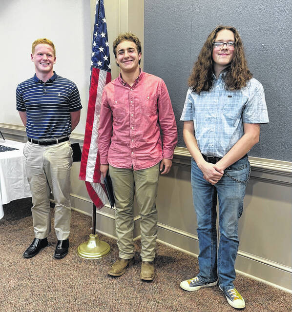 Lucas Goodacre, Isaac Fuller, Paul Jonah Burgess.
Courtesy photo